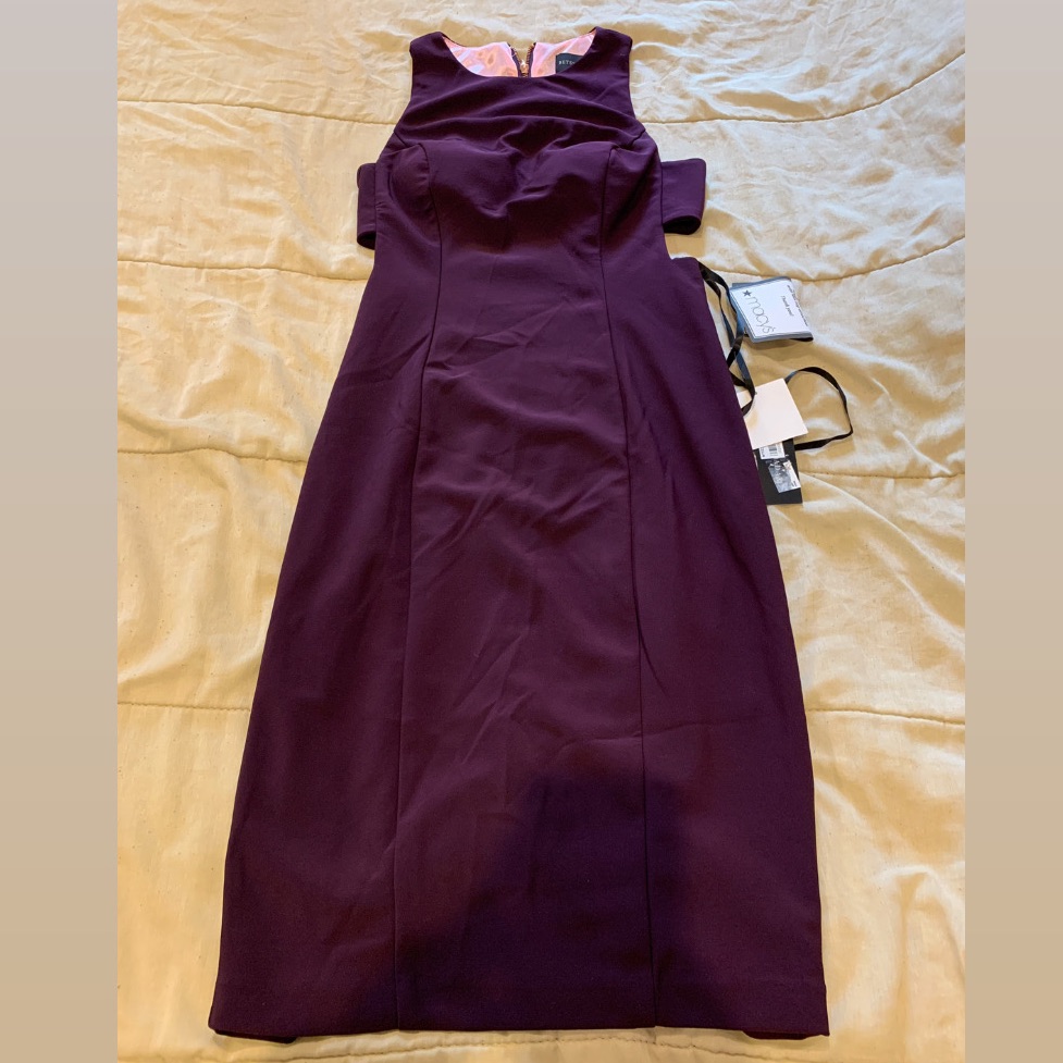 Brand New Tags Attached Betsy  Adams Cutout Dress